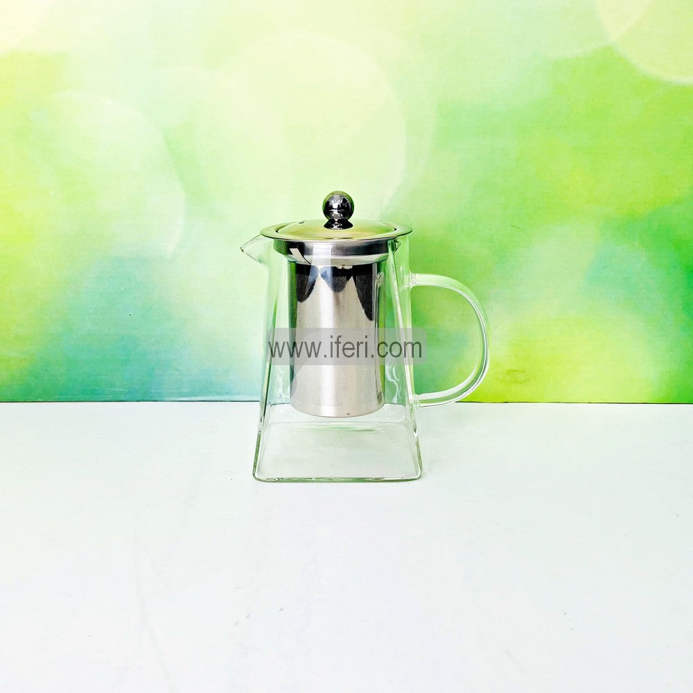 550ml Tempered Glass Tea Pot with Infuser TB1266