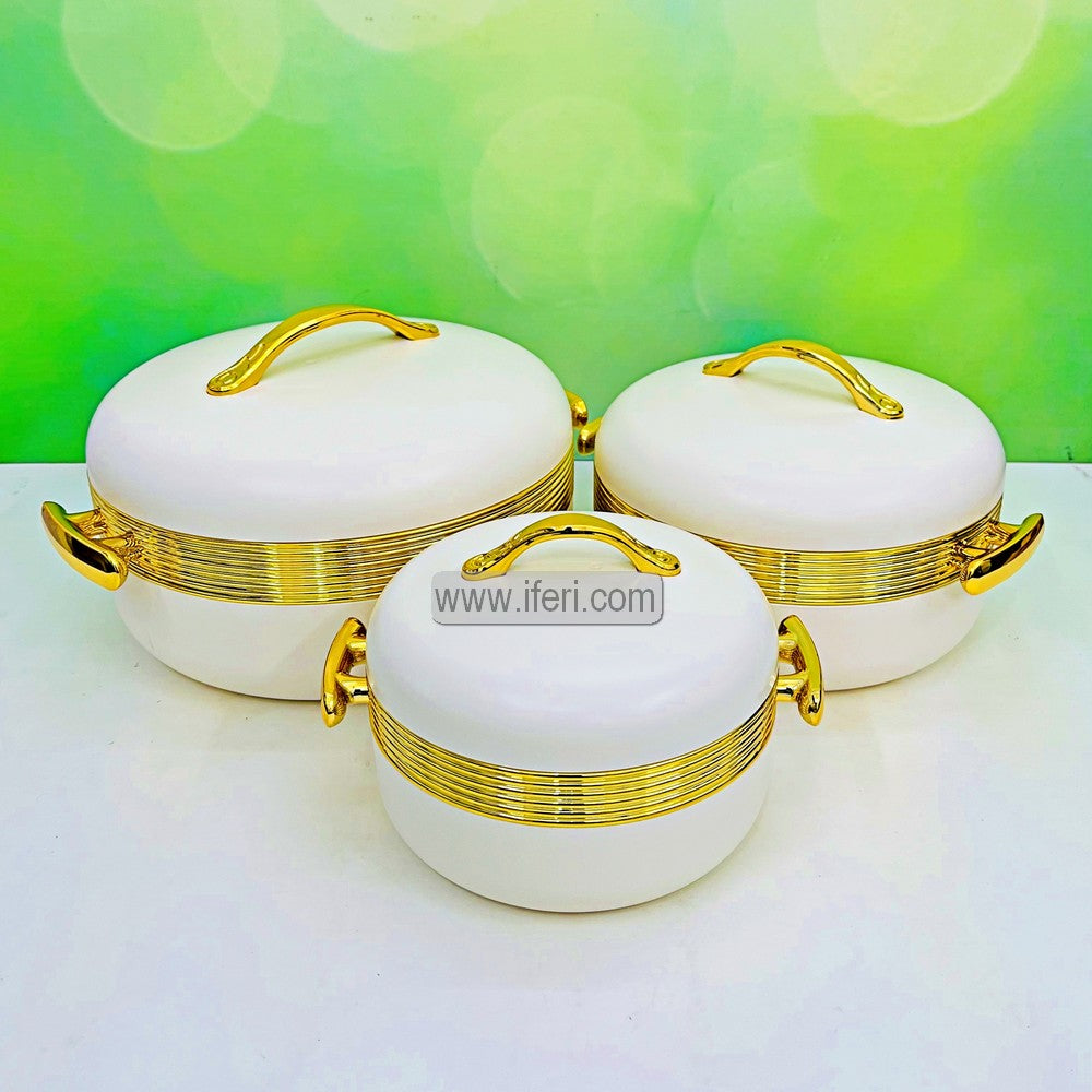 3 Pcs Food Storage Hotpot / Thermoware Casserole Set TG1731