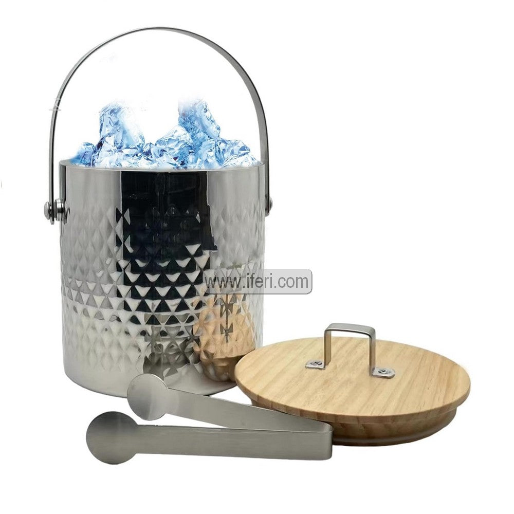 7.2 Inch Stainless Steel Ice Bucket, Beverage Cooling Bucket, Cooler Box TG1740