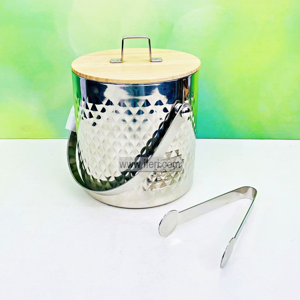 6.2 Inch Stainless Steel Ice Bucket, Beverage Cooling Bucket, Cooler Box TG1741