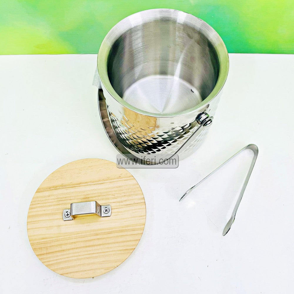 6.2 Inch Stainless Steel Ice Bucket, Beverage Cooling Bucket, Cooler Box TG1741