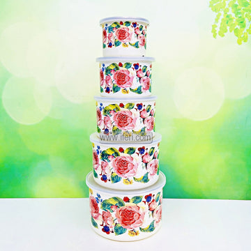 5 Pcs Enamel Food Container Set RY3277
