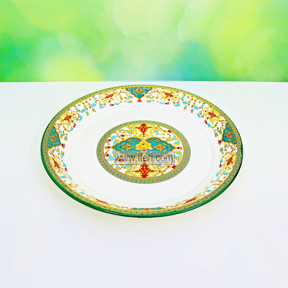 11.5 Inch Enamel Serving Dish / Serving Plate RY3286