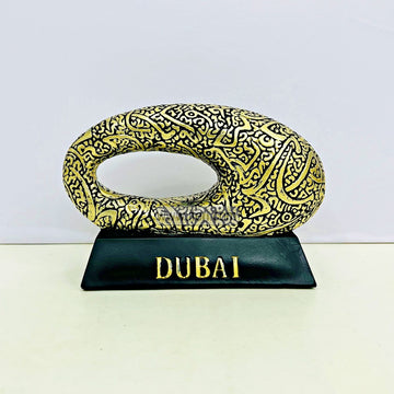 7.5 Inch Fiber Dubai Museum Model Sculpture Showpiece RY3335