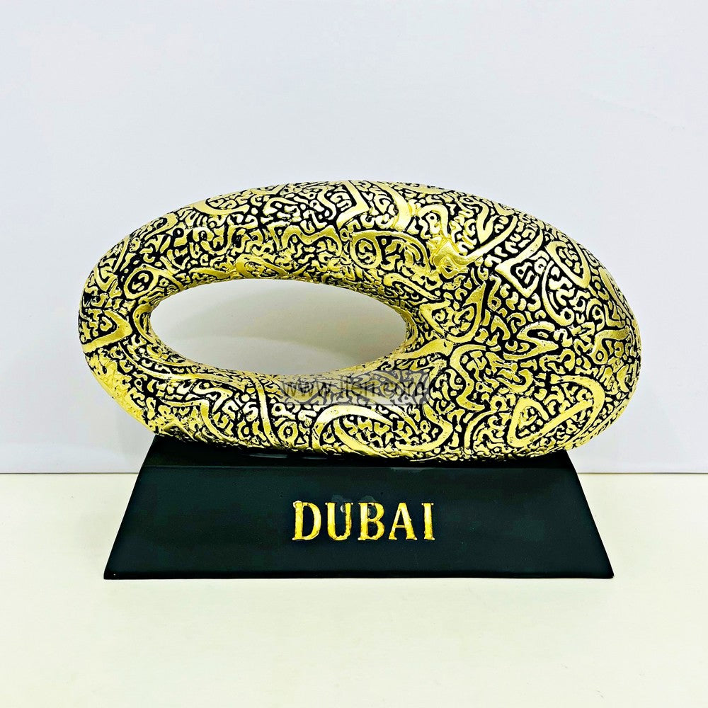 9.5 Inch Fiber Dubai Museum Model Sculpture Showpiece RY3336