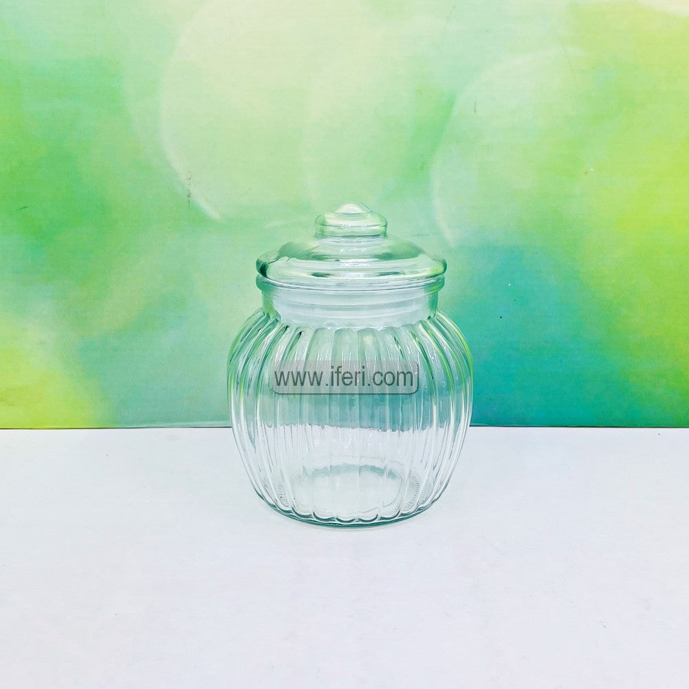 5 Inch Airtight Glass Cookie Jar / Pickle Jar / Spice Jar BS110