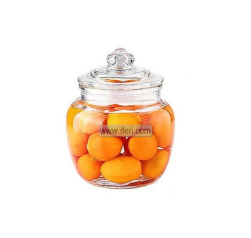 5 Inch Airtight Glass Cookie Jar / Pickle Jar / Spice Jar BS114