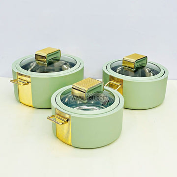 3 Pcs Jaypee Regalia Klass Exclusive Food Storage Hotpot / Thermoware Casserole Set ALM6931