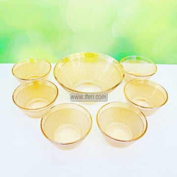 7 Pcs Glass Firni, Dessert Serving Bowl Set RH0490