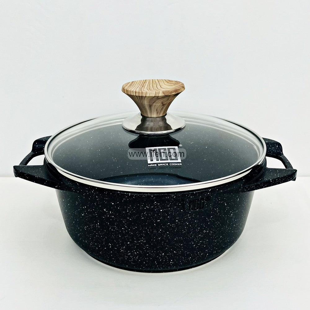 24cm MGC Non-Stick Cookware / Casserole with Lid RY2963