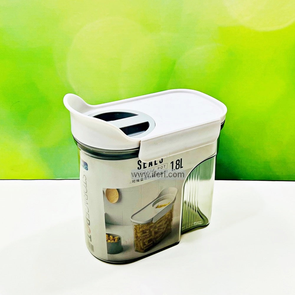 1.8 Liter Airtight Food Storage Container, Cookie Jar, Spice Jar with Twist Lid MT252