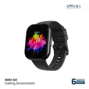 Imiki SE1 Smart Watch (Bluetooth Calling) Black MV022