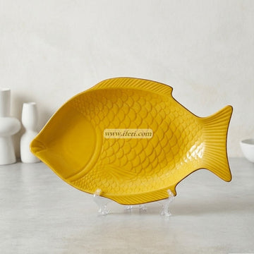 12 Inch Fish Shape Serving Dish CGA0557
