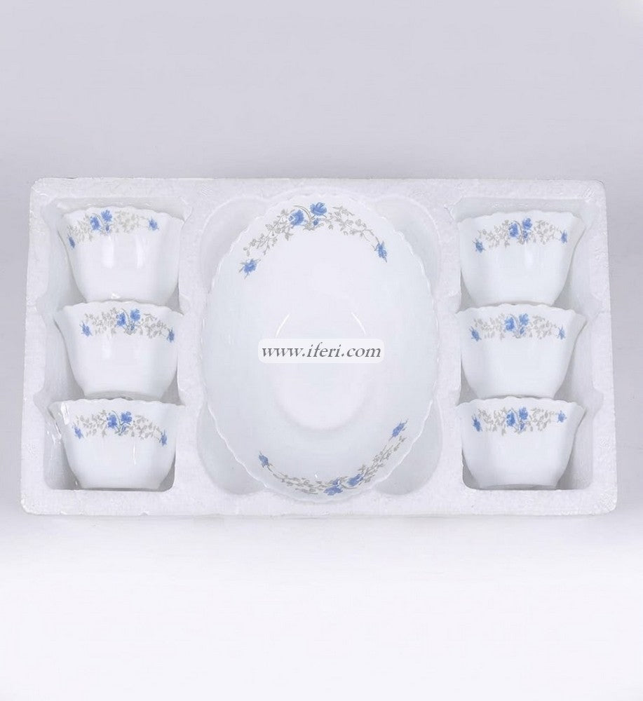 7 Pcs Opal Glassware Dinner Soup Set CGA0533