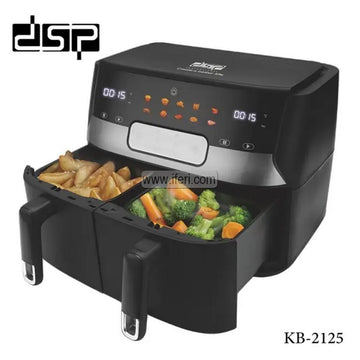 DSP 1700W Dual Basket Air Fryer KB-2125