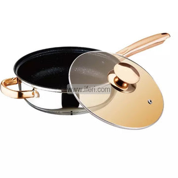24cm Kaisa Villa Non-stick Stainless Steel Frying Pan with Lid KV-1035