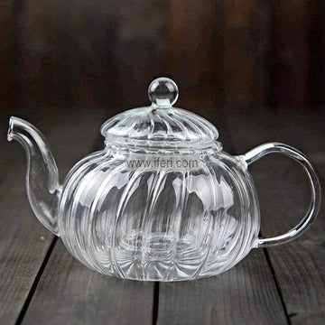 800ml Borosilicate Glass Tea Pot with Infuser UNQ0367