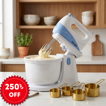 450W Miyako Stand Mixer with Measuring Cup- Combo-5