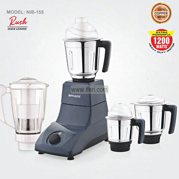 Niyama Rush 1200W Mixer Grinder Blender NIB-155
