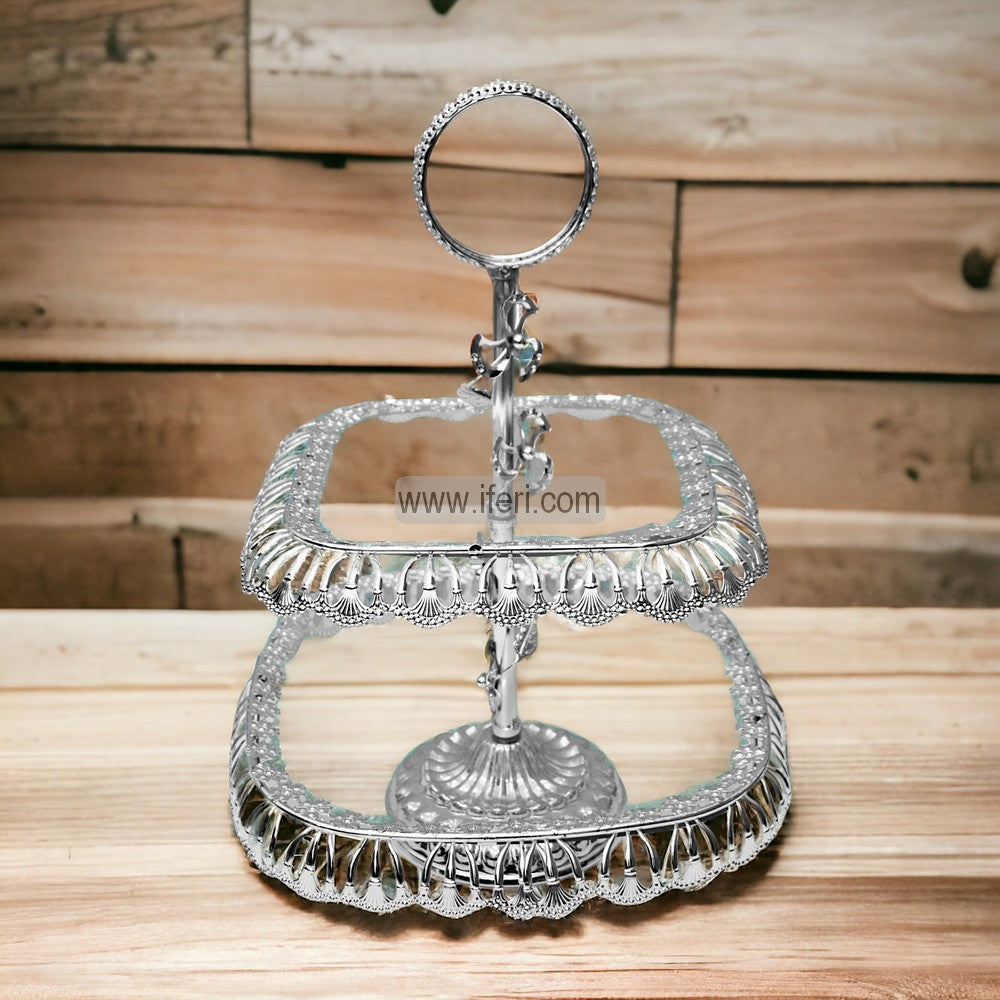 2 Tier Cake, Dessert, Appetizer Serving Stand RY10786