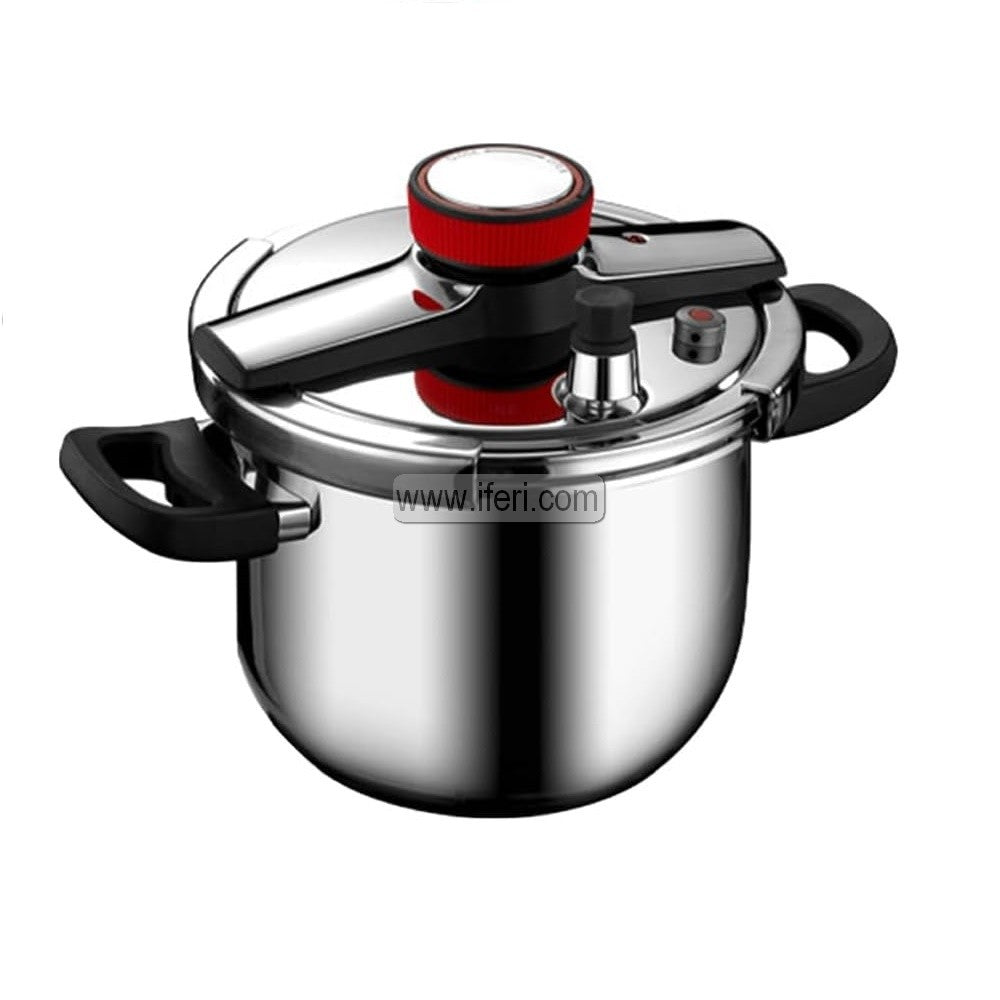 9 Liter Hi-Quality Stainless Steel Knob Type Pressure Cooker SOF001