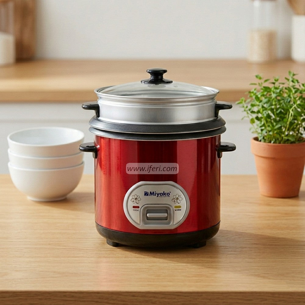Miyako 3 Liter Rice Cooker ADSL-300-KND-RED
