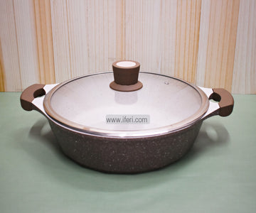 30cm JIO Non Stick Granite Coated Cookware with Lid RH1861