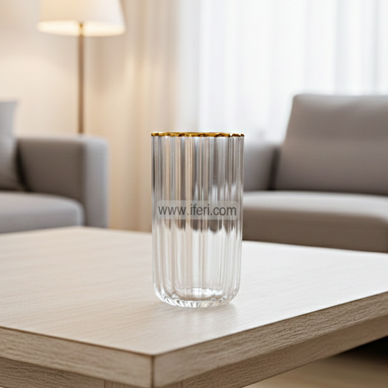 5 Pcs Golden Rim Water Juice Glass Set RH2354 (সেল)