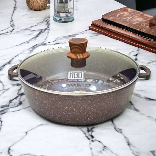 32cm MGC Non-Stick Cookware / Shallow Casserole with Lid FH2474