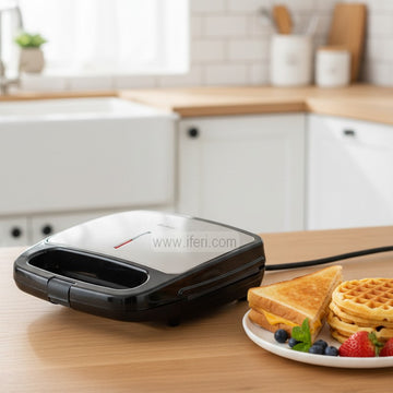 800W RedSwiss 2 Slice Sandwich Maker RSWM-001