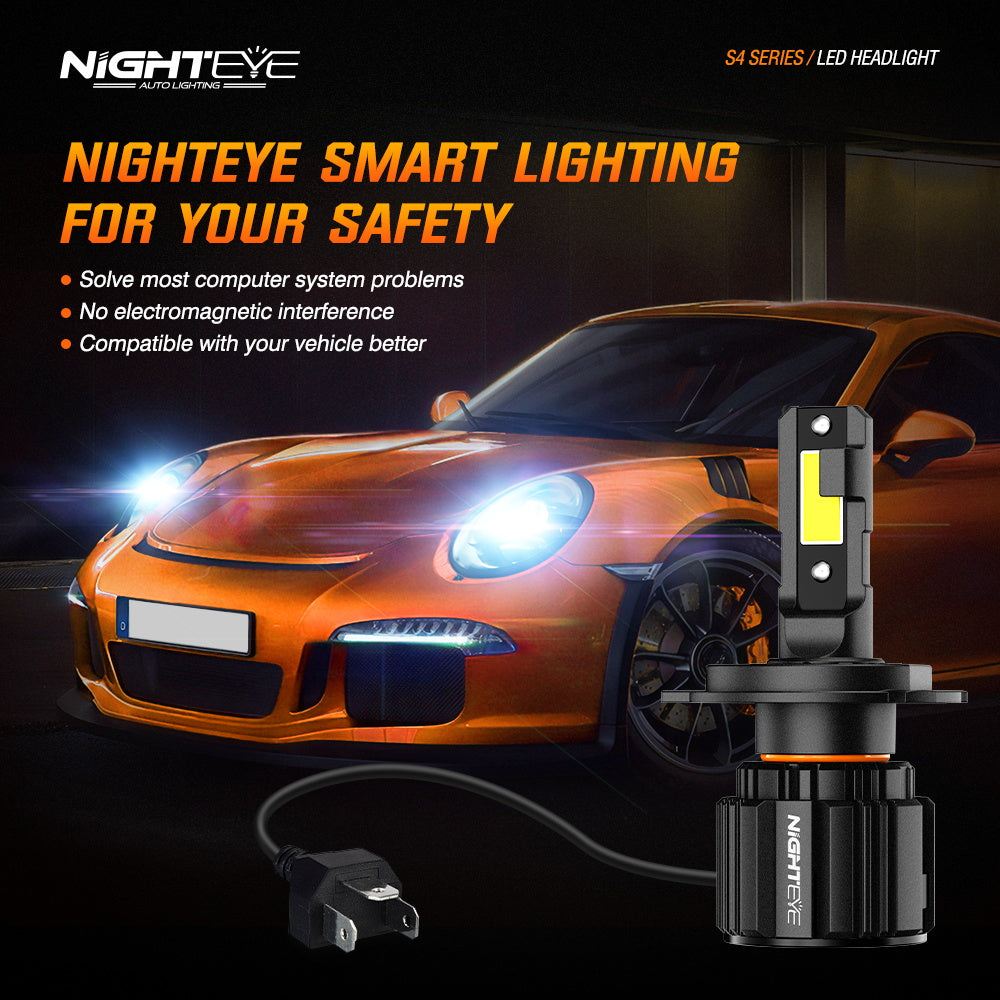 NightEye S4 LED Light (piece)- H4 Socket for Bikes Price in Bangladesh