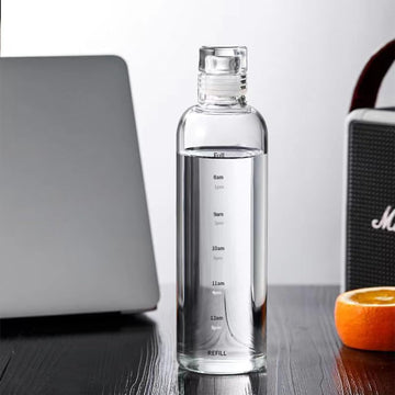 550ml Borosilicate Glass Water Bottle SGR0165