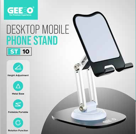 Geeoo 360 Degree ROTATING Mobile Stand ST10 GT5003