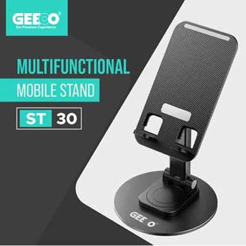 Geeoo 360 Degree ROTATING MULTIFUNCTIONAL DESKTOP MOBILE PHONE STAND ST30 GT5005
