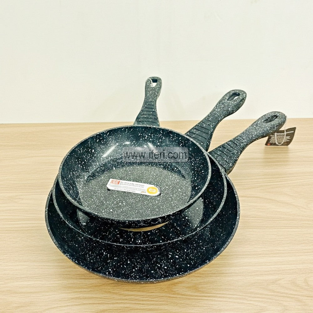 3 Pcs UCC Life Non-Stick Frying Pan Set SRC013