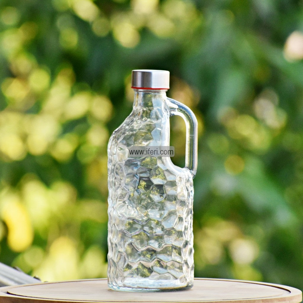 1 Liter Glass Water Juice Bottle FT0863