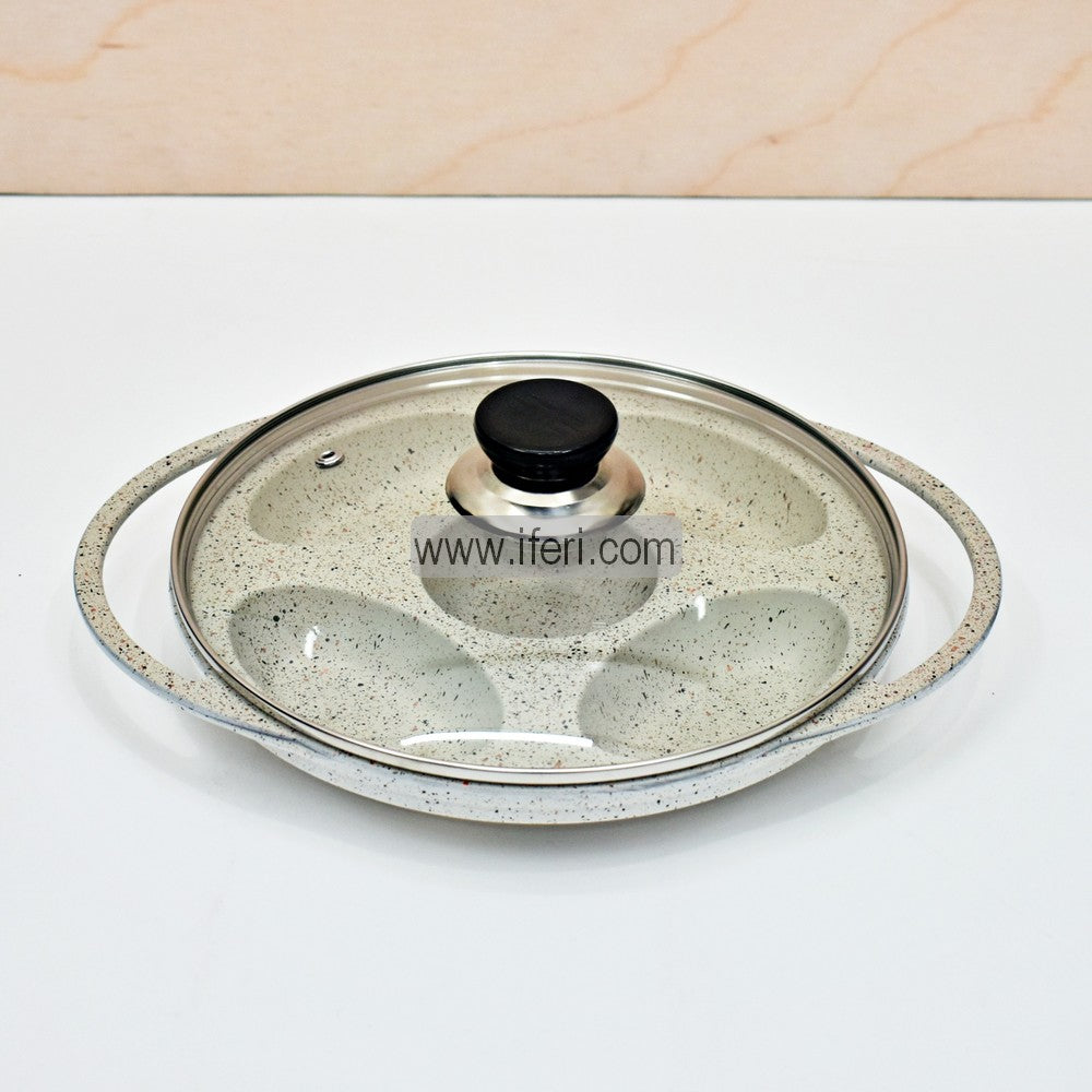 24cm Non-Stick Pitha Ful Pan/ Karai with Glass Lid RC0010