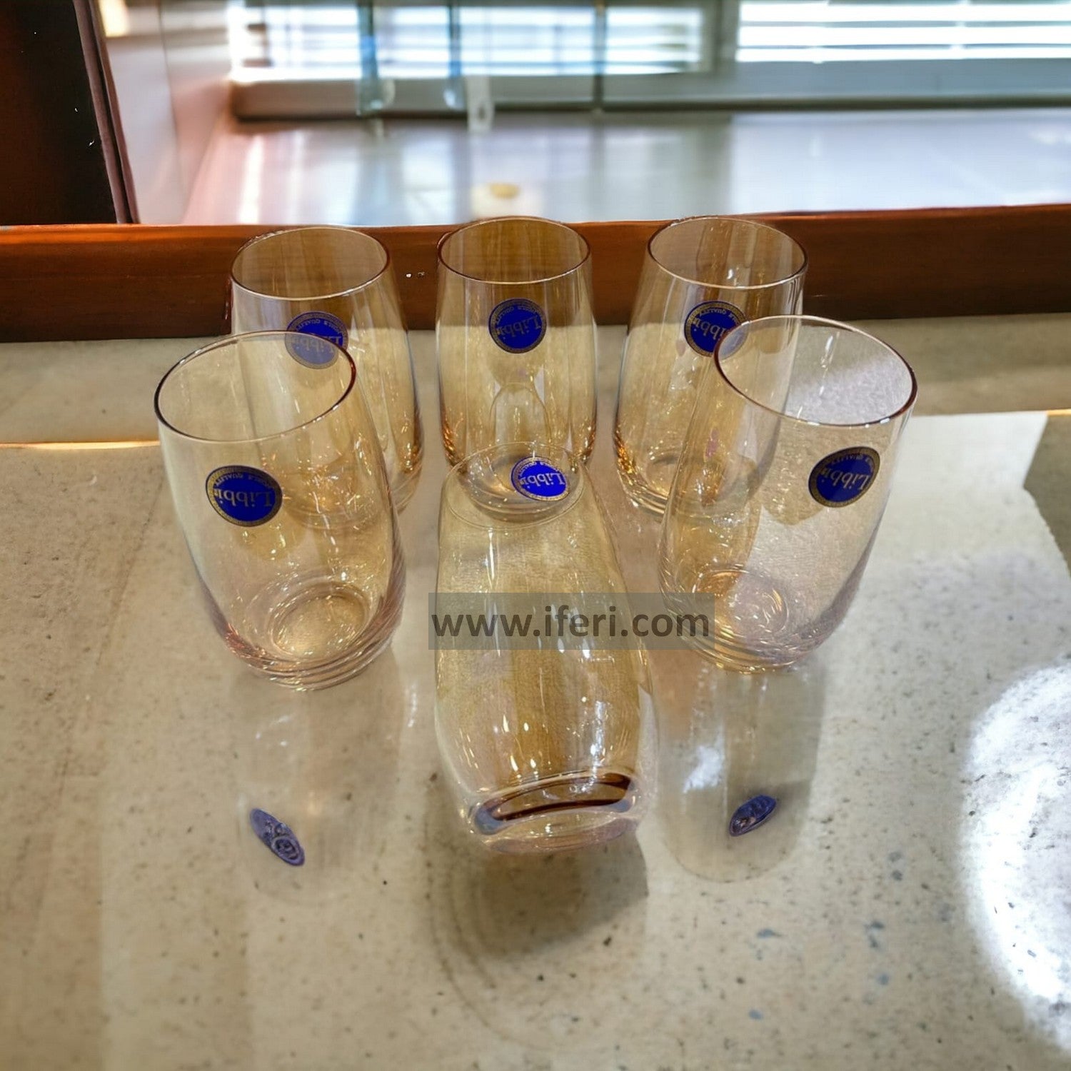 6 Pcs Water Juice Glass Set SMN0089