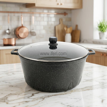 44cm UCC Life Non-Stick Cookware / Casserole with Lid CK1212