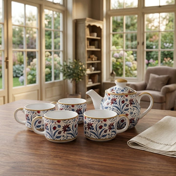 6 Pcs Ceramic Tea Set CGA0253-22