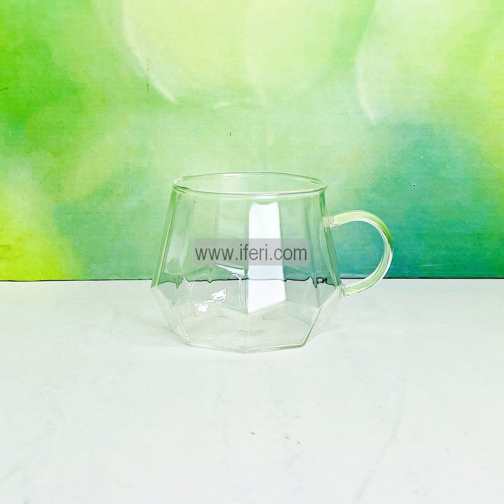 3.2 Inch Borosilicate Glass Coffee Mug RH2320