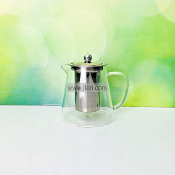 550ml Tempered Glass Tea Pot with Infuser TB1263