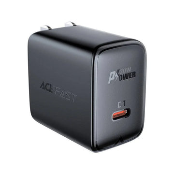 Acefast A3 PD3.0 20W (1xUSB-C) US Black DEX1039