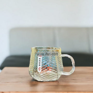 3.5 Inch Borosilicate Glass Coffee Mug FH2400