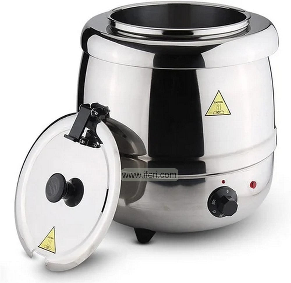 10 Liter Electric Soup Tureen, Kettle with Stainless Steel Container EB2040-1