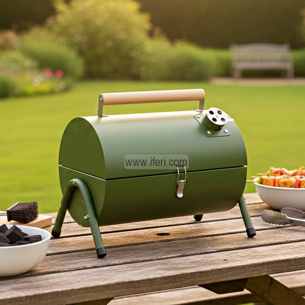 Portable Mini Barbecue Charcoal Grills with Handle CK18697-2