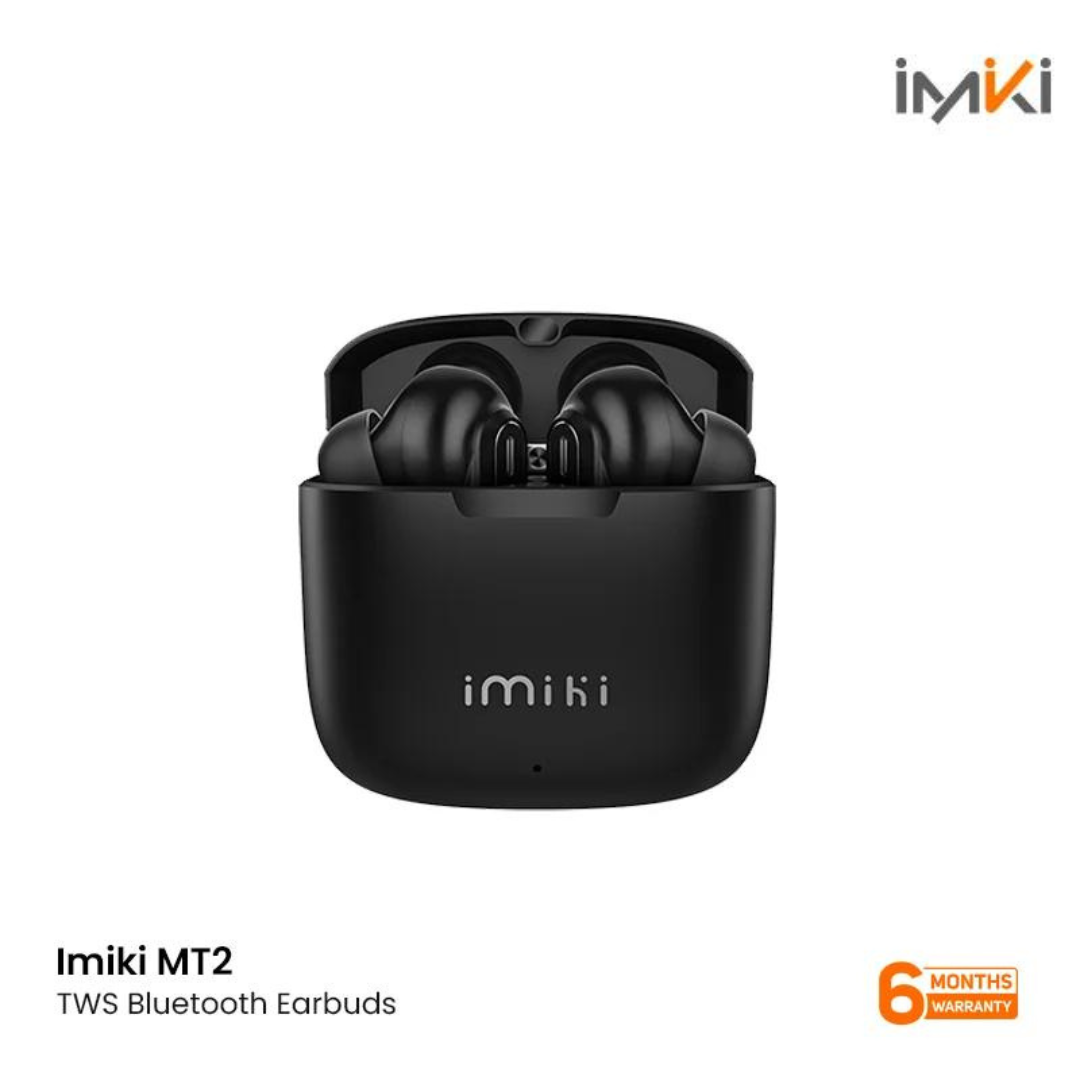 Imiki MT2 TWS Bluetooth Earbuds-Black MV120