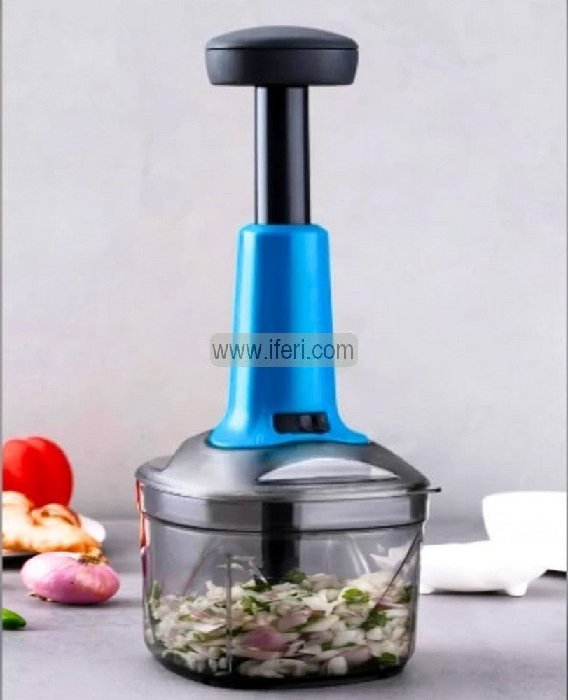 700ml Small Push Chopper, Vegetable Cutter, Manual Hand Press Vegetable Chopper BCG3553