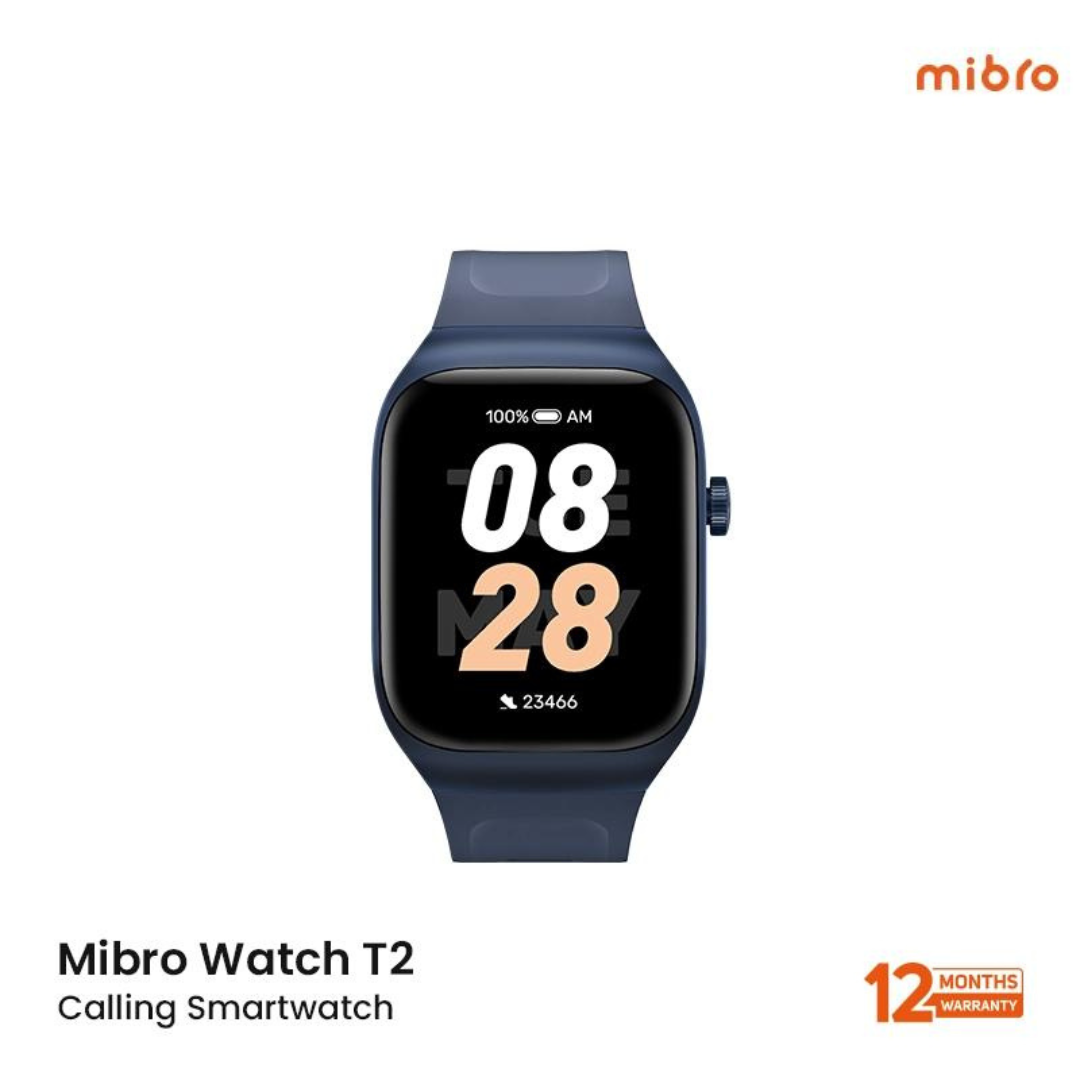 Mibro T2 Calling Smart Watch (2ATM Waterproof) Blue MV040