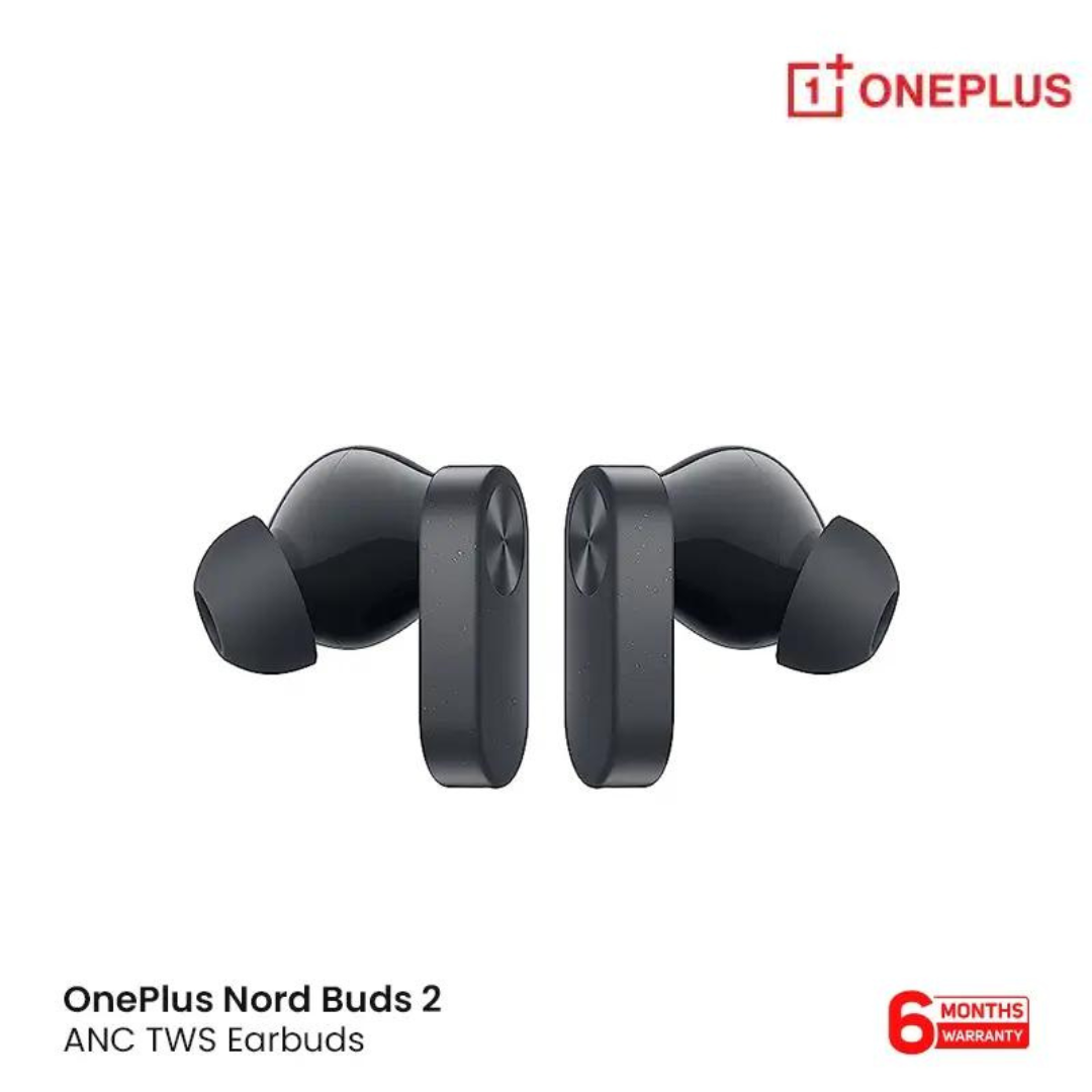 OnePlus Nord Buds 2 ANC TWS Earbuds- Thunder Grey MV124